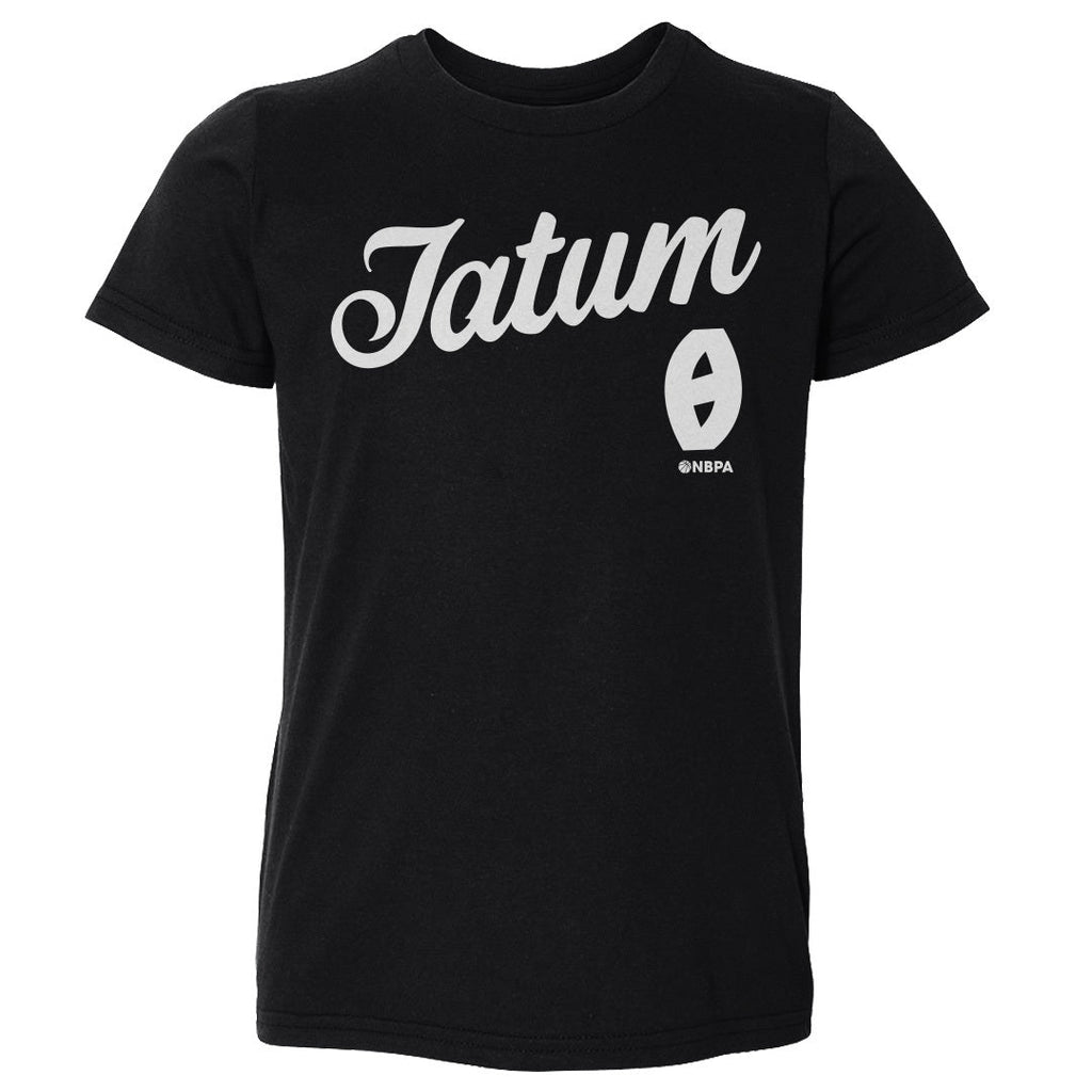 Jayson Tatum Boston Script WHT