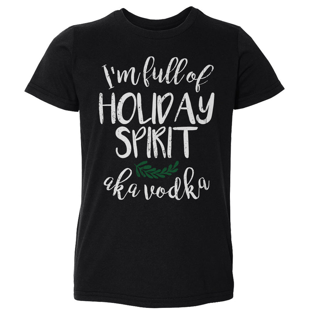 Christmas I'm Full Of Holiday Spirit WHT