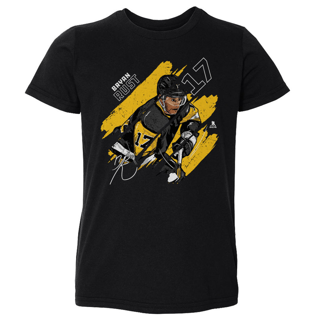 Bryan Rust Pittsburgh Stripes WHT