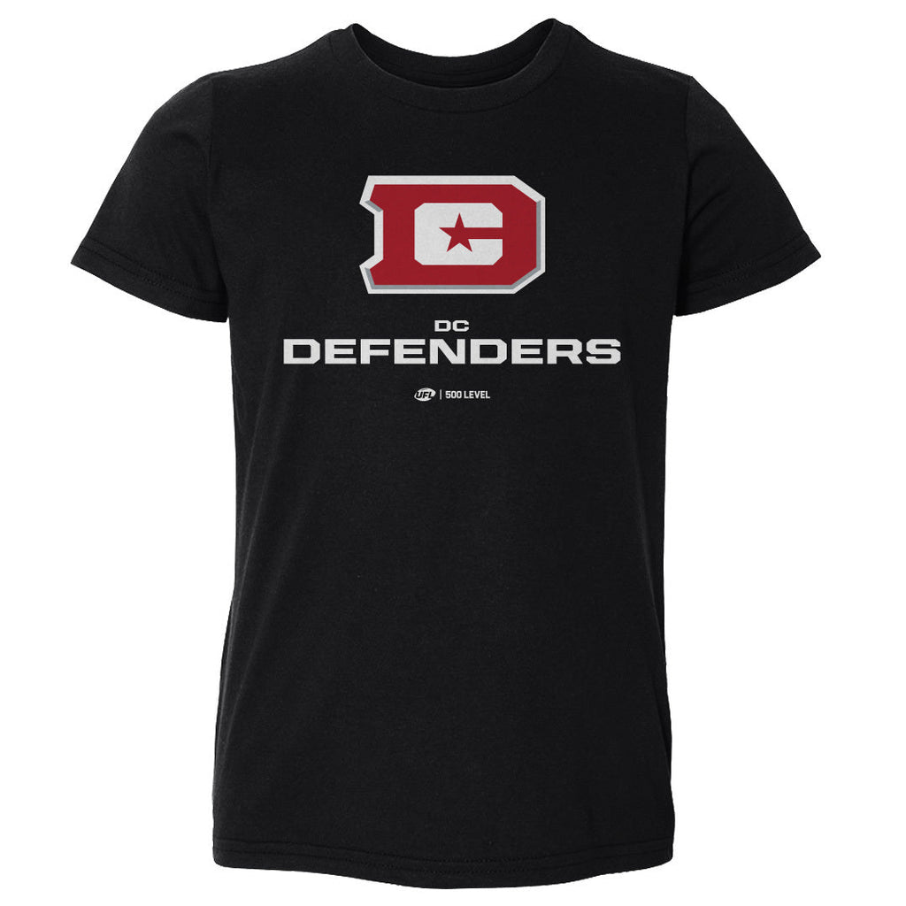 DC Defenders Primary Logo WHT