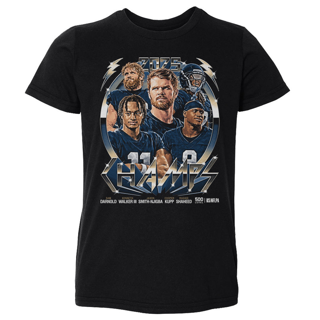 Seattle Football 2025 Champs Vintage WHT