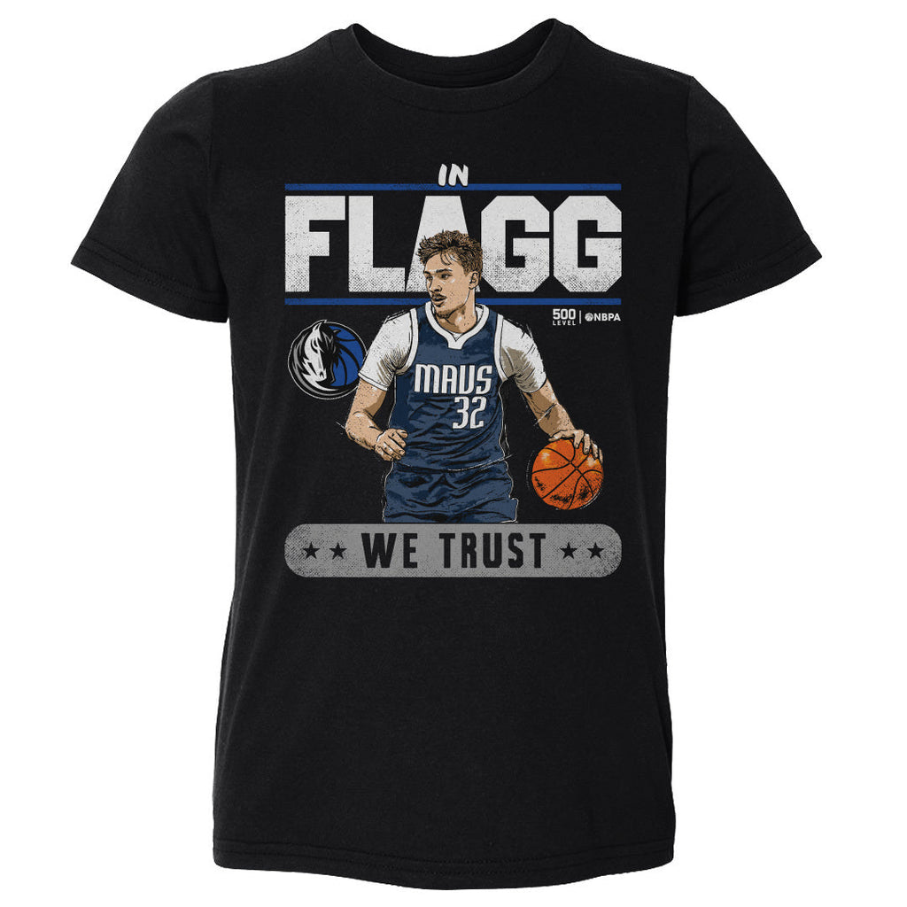 Cooper Flagg Dallas Mavericks Trust WHT