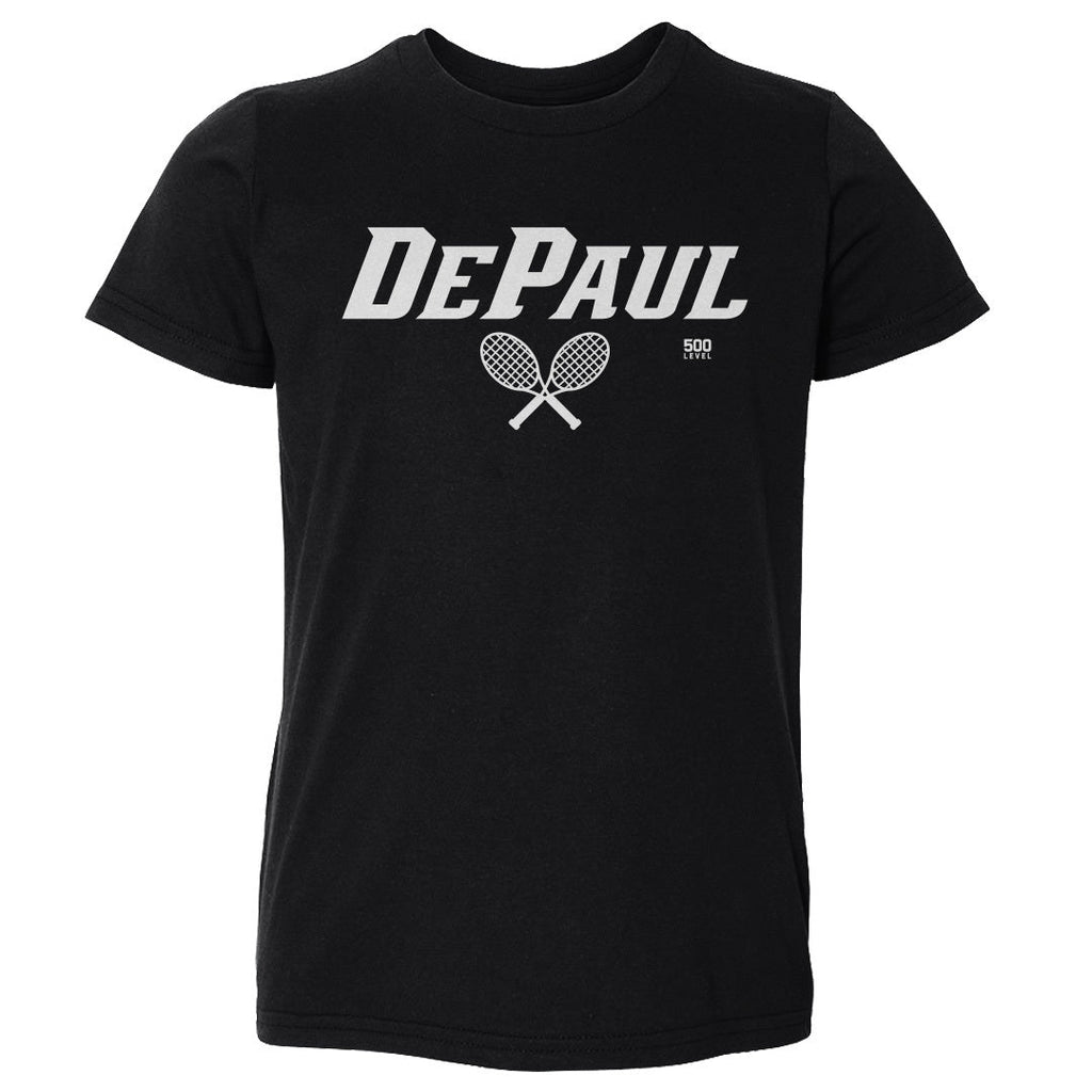DePaul Blue Demons Tennis Minimalist WHT