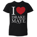 Drake Maye New England I Heart WHT