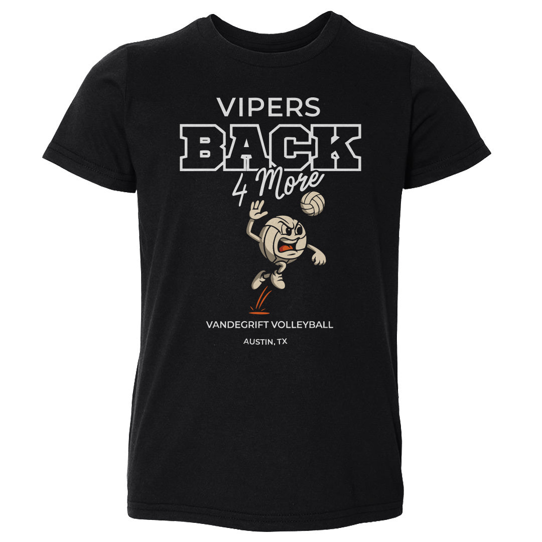Vandegrift Crown Trio Volleyball Mascot WHT