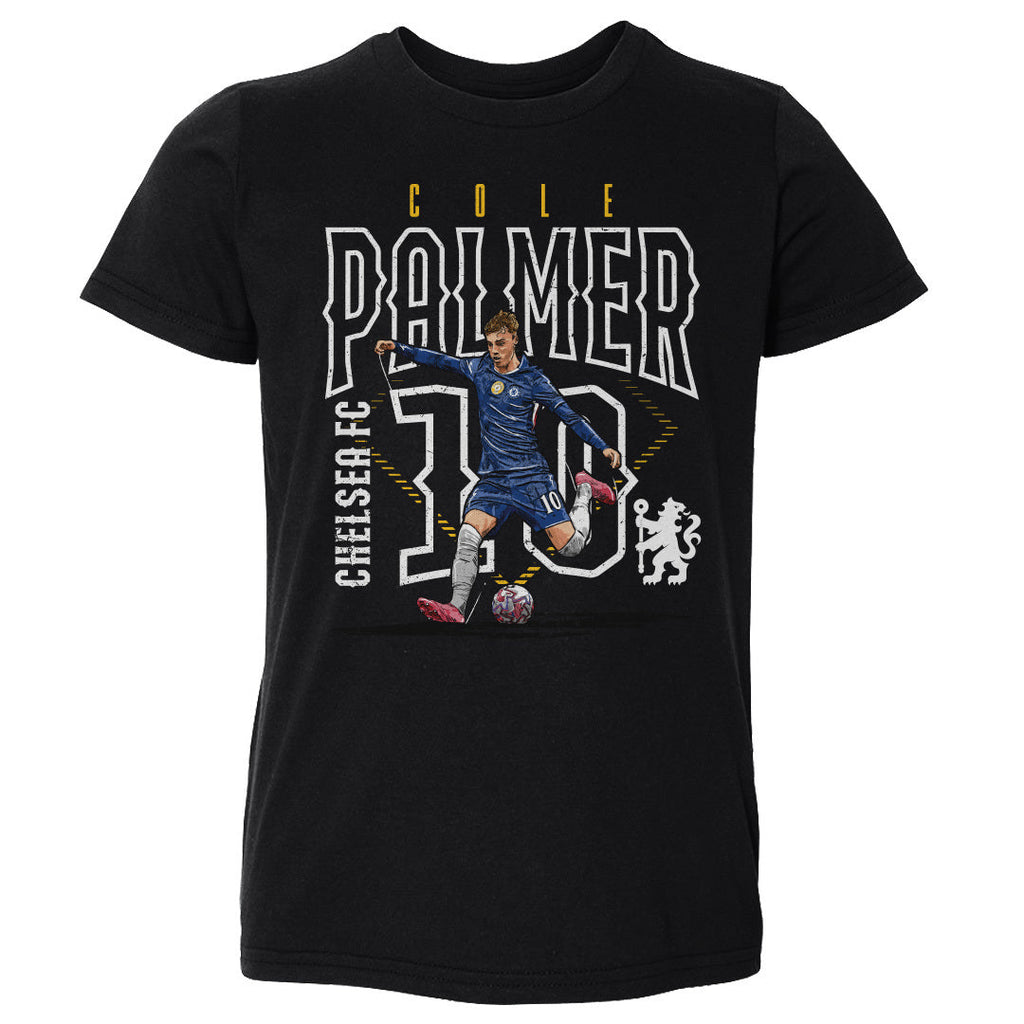 Cole Palmer Chelsea FC Outline Number WHT