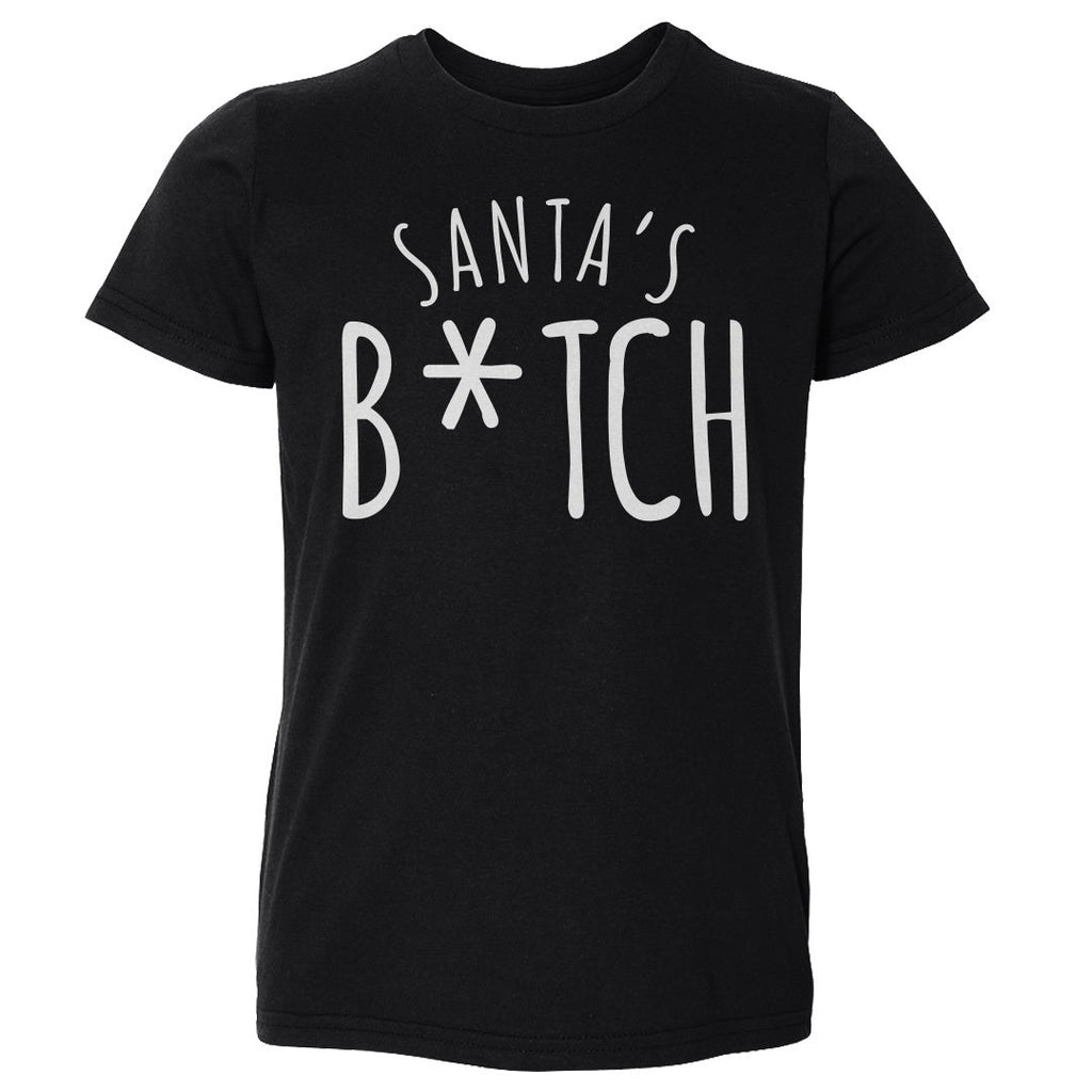 Christmas Santa's B-tch WHT