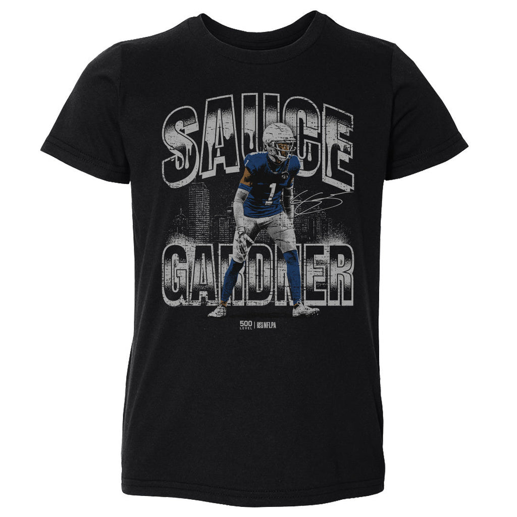 Sauce Gardner Indianapolis Skyline WHT