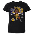 Rui Hachimura Los Angeles Lakers Cartoon WHT