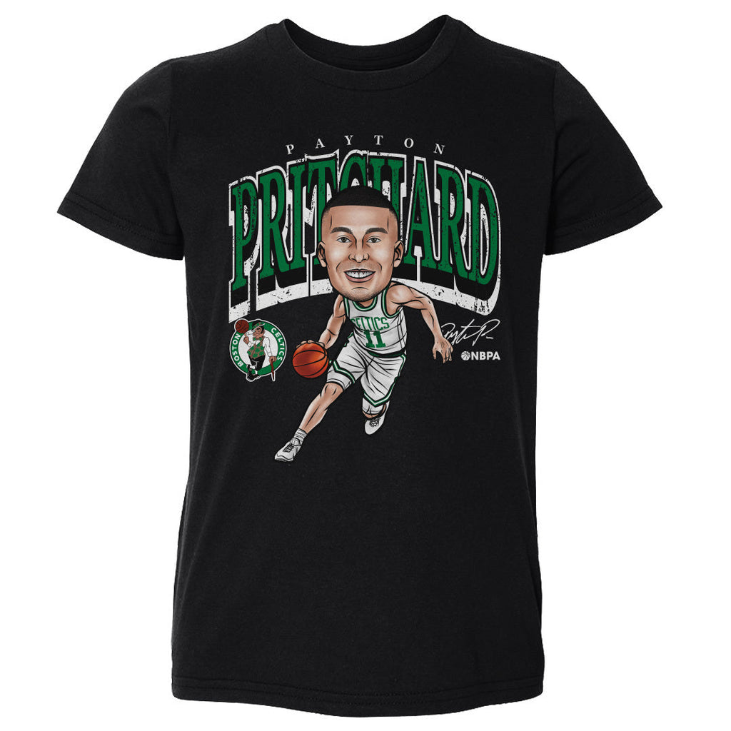 Payton Pritchard Boston Celtics Cartoon WHT