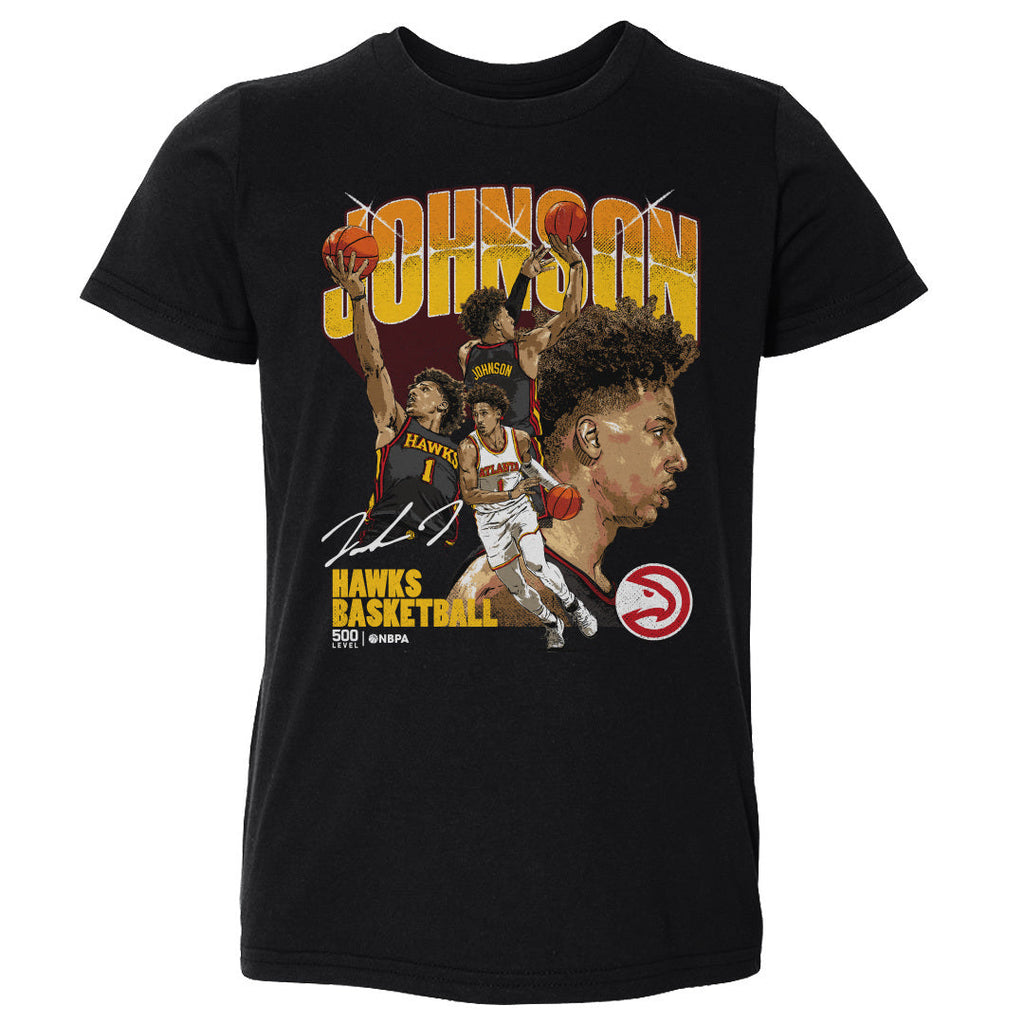 Jalen Johnson Atlanta Hawks Collage WHT