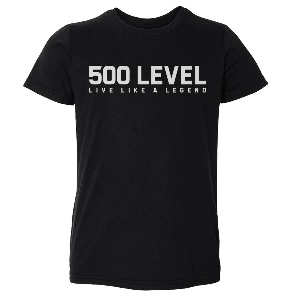 500 LEVEL Wordmark WHT