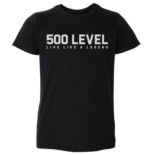 500 LEVEL Wordmark WHT