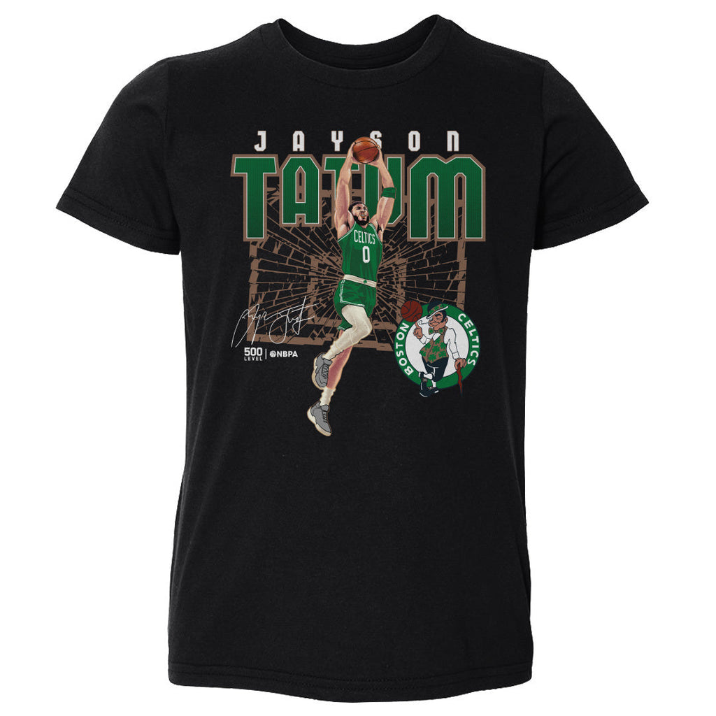 Jayson Tatum Boston Celtics Shattered WHT