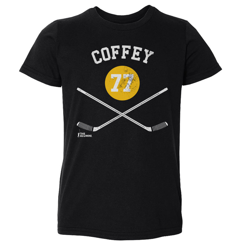 Paul Coffey Pittsburgh 77 Sticks WHT