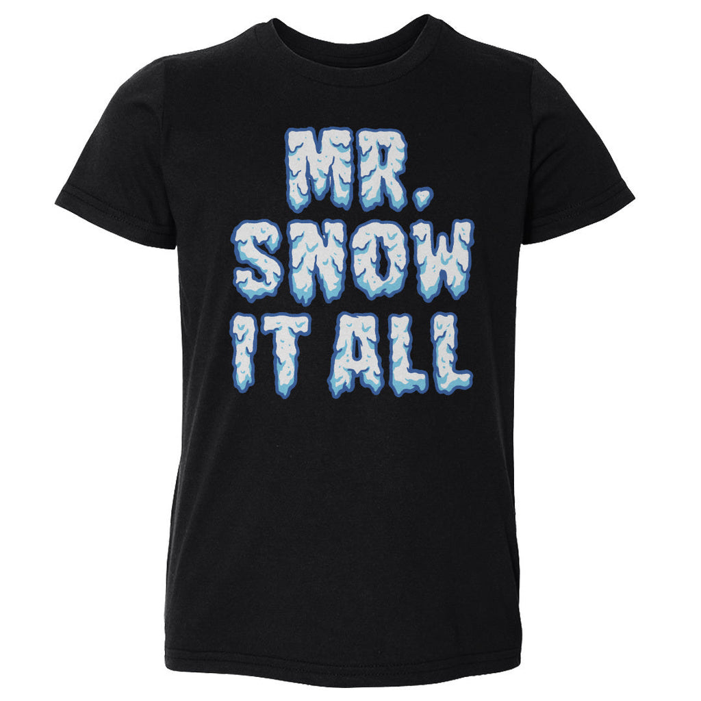 Christmas Mr. Snow It All WHT