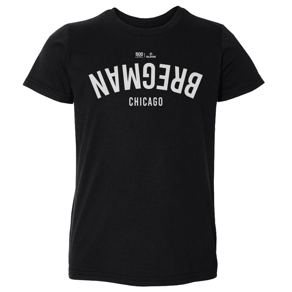 Alex Bregman Chicago C Invert WHT