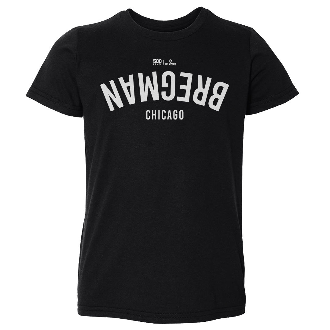 Alex Bregman Chicago C Invert WHT