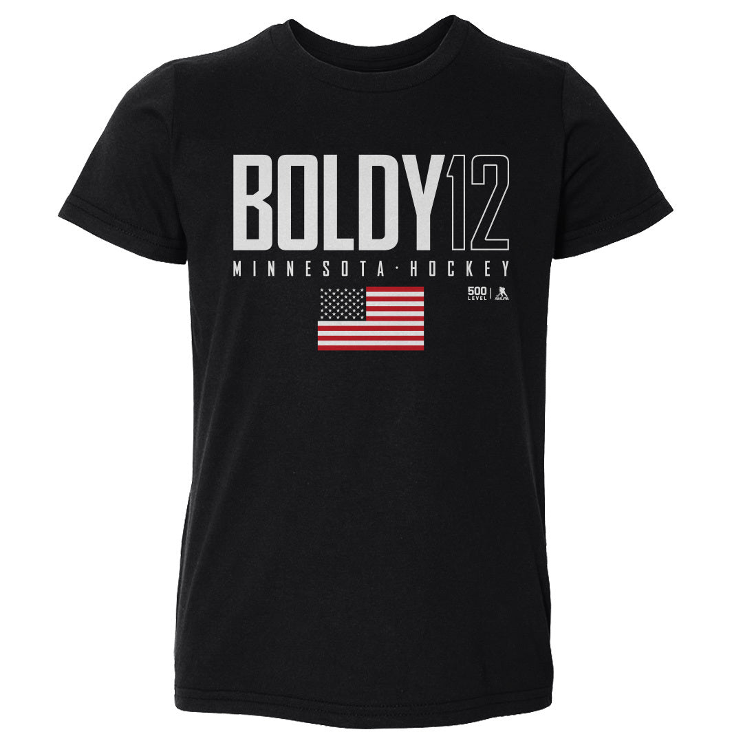 Matt Boldy Minnesota USA Elite WHT