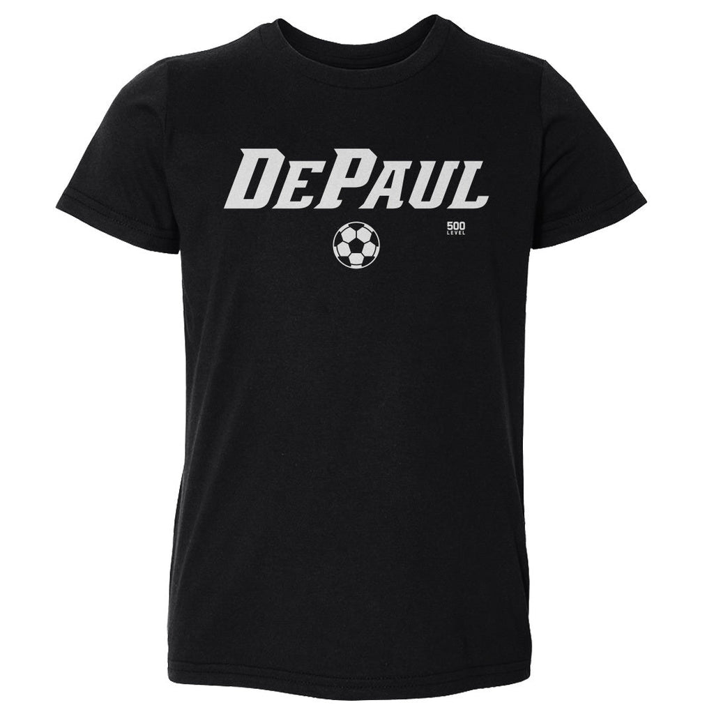 DePaul Blue Demons Soccer Minimalist WHT