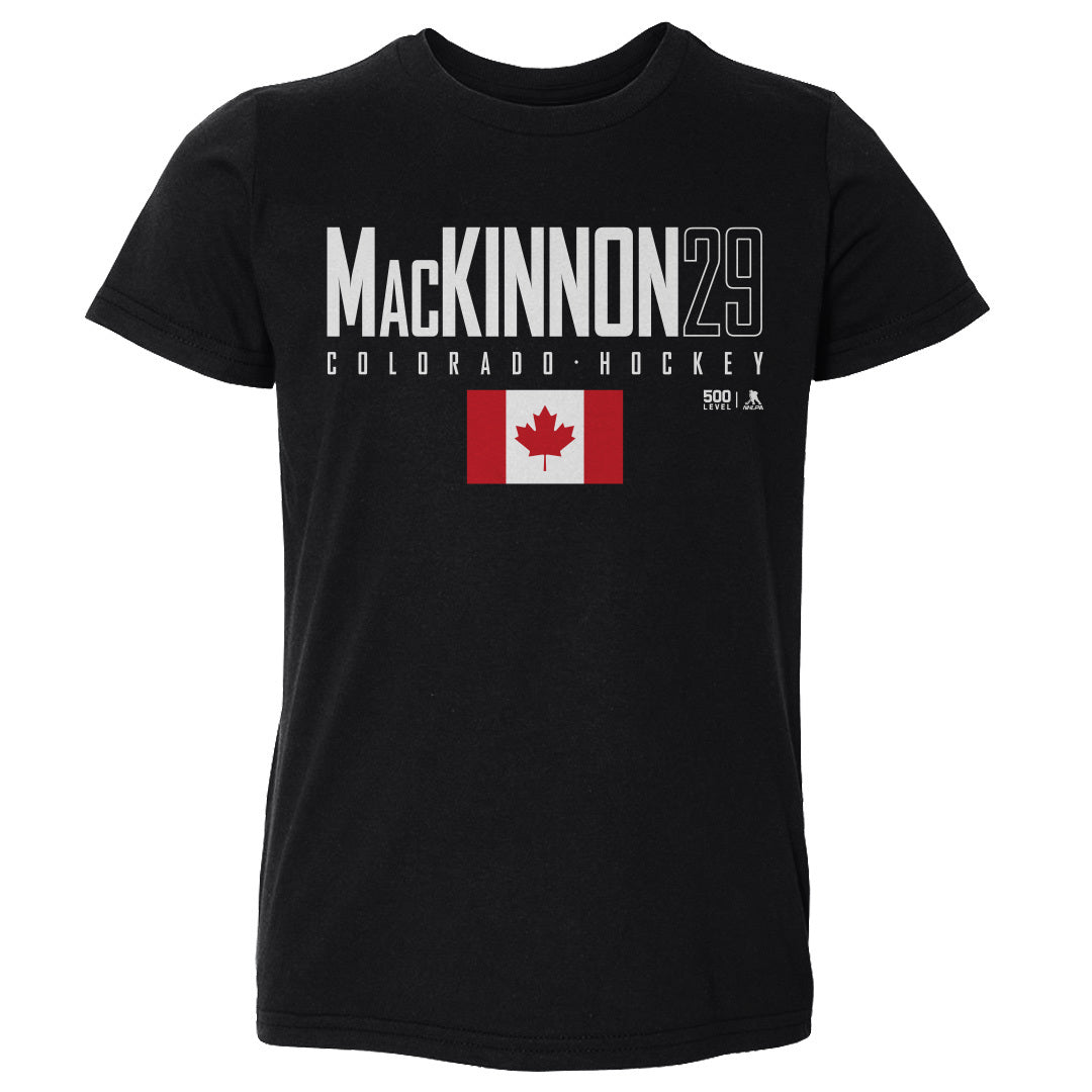 Nathan MacKinnon Colorado Canada Elite WHT