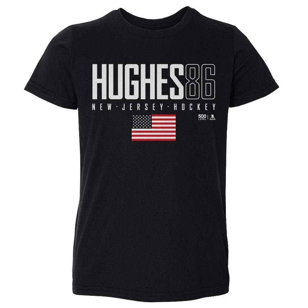 Jack Hughes New Jersey USA Elite WHT