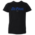 DePaul Blue Demons Wordmark Royal WHT