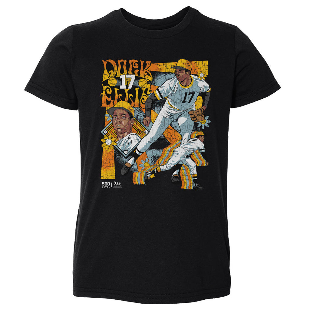 Dock Ellis Pittsburgh Psychadellic WHT