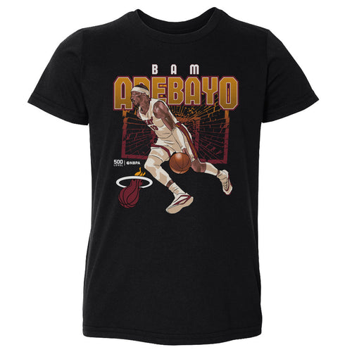 Bam Adebayo Miami Heat Shattered WHT