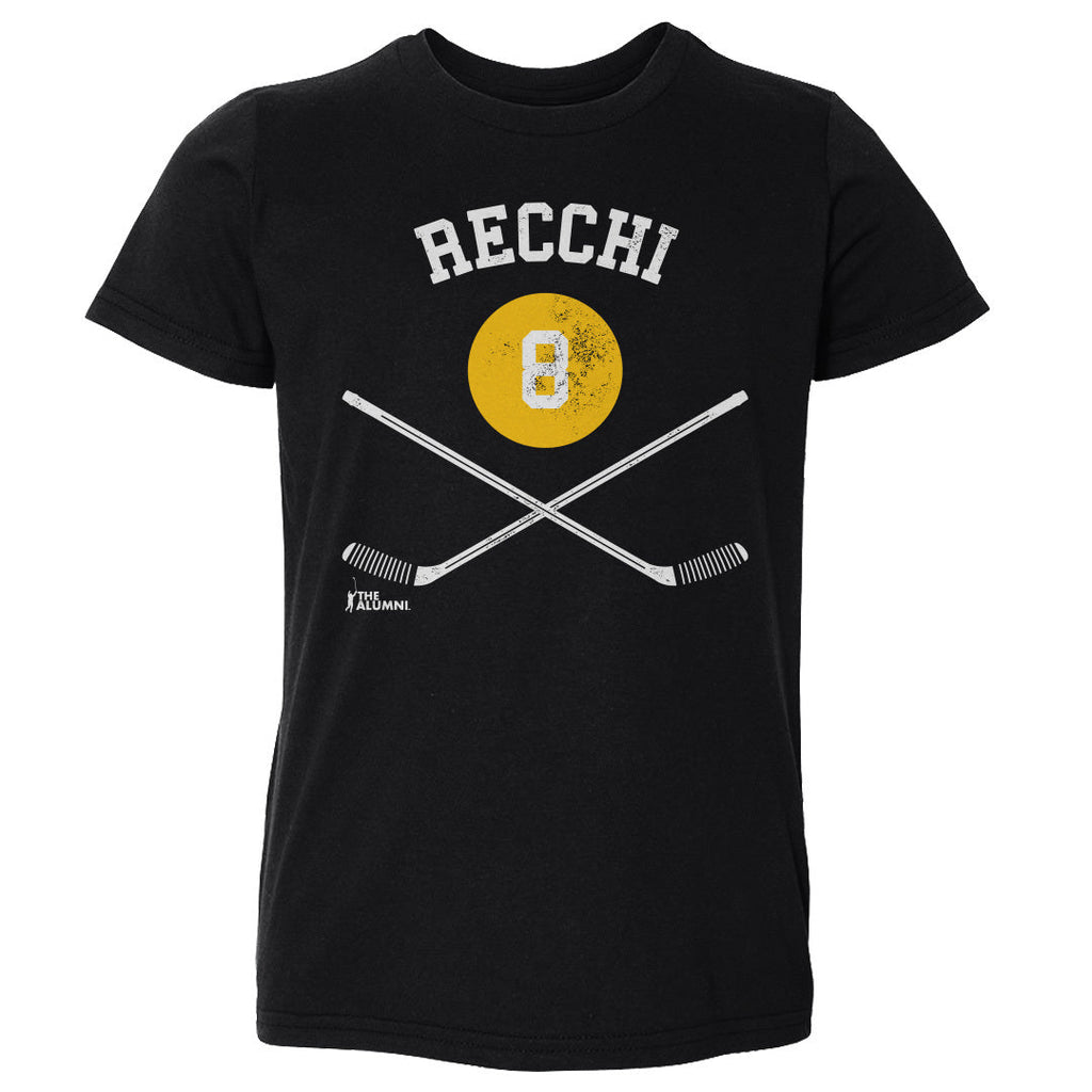 Mark Recchi Pittsburgh 8 Sticks WHT