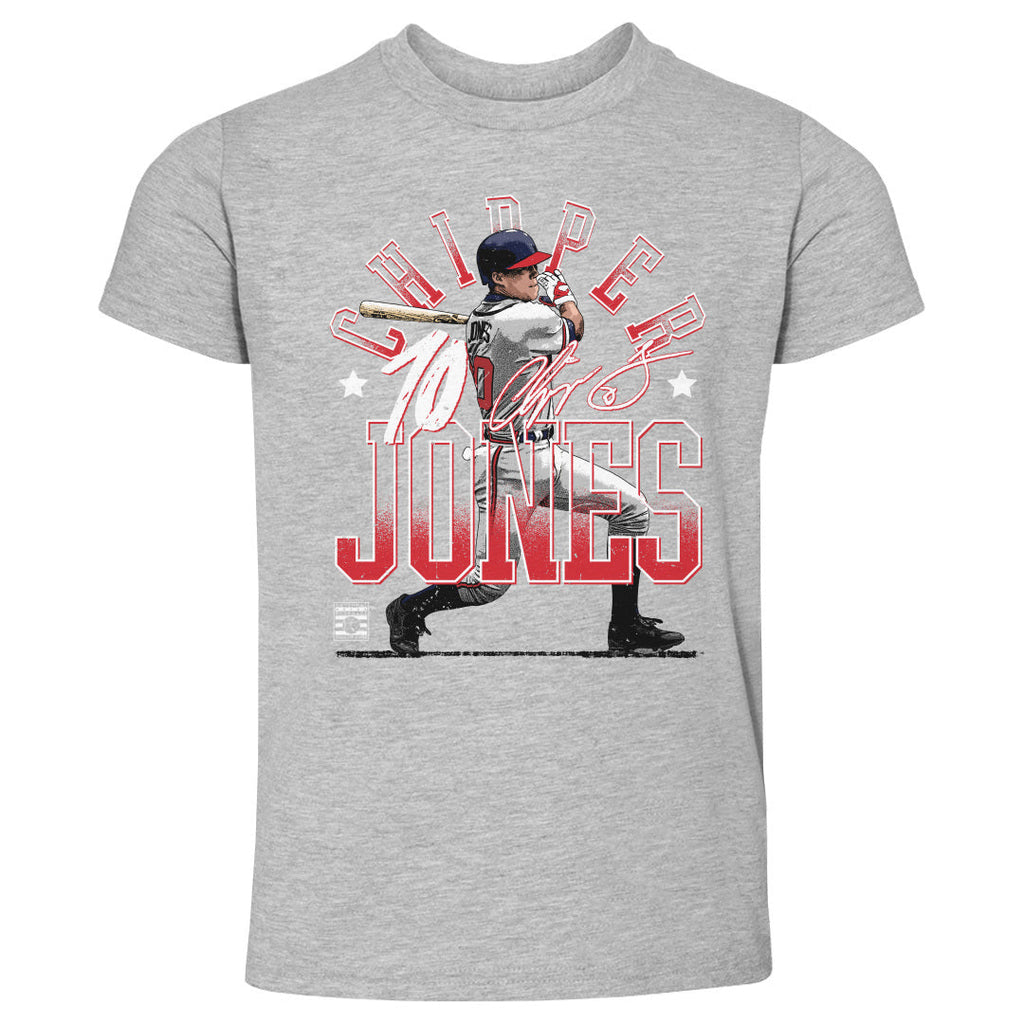 Chipper Jones Atlanta Arch WHT