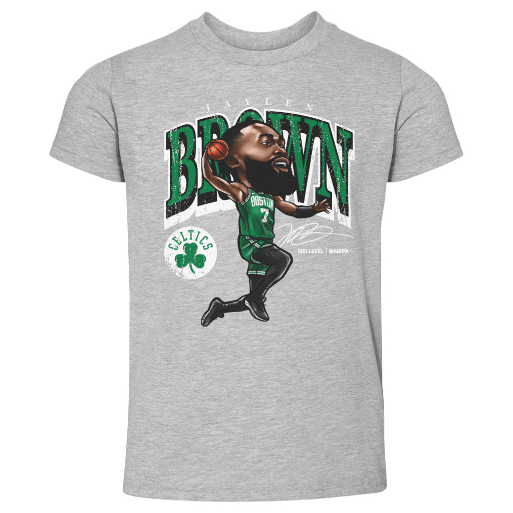 Jaylen Brown Boston Celtics Cartoon WHT