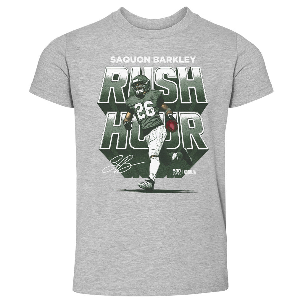 Saquon Barkley Philadelphia Rush Hour WHT