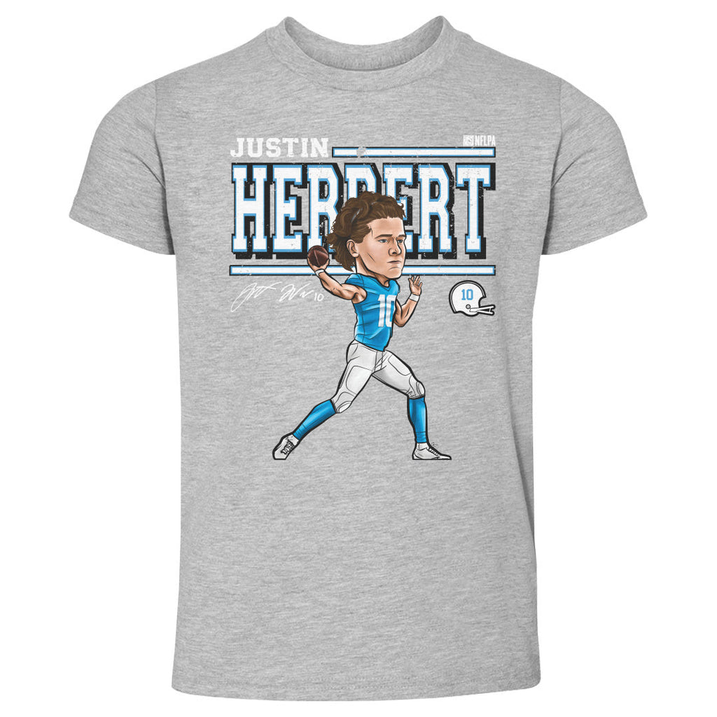 Justin Herbert Cartoon WHT
