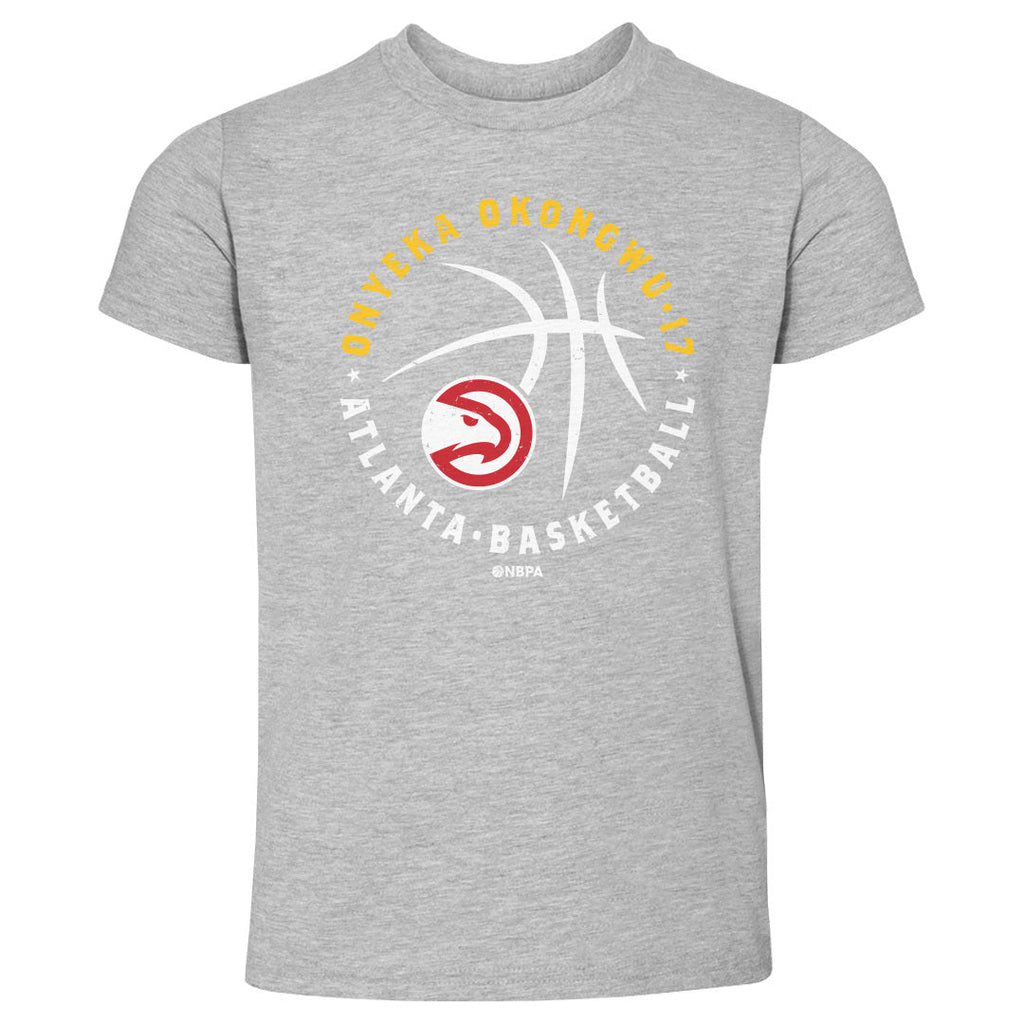 Onyeka Okongwu Atlanta Hawks Player Ball WHT