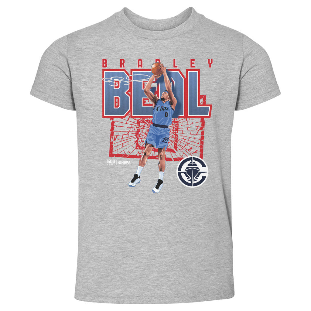 Bradley Beal Los Angeles Clippers Shattered WHT