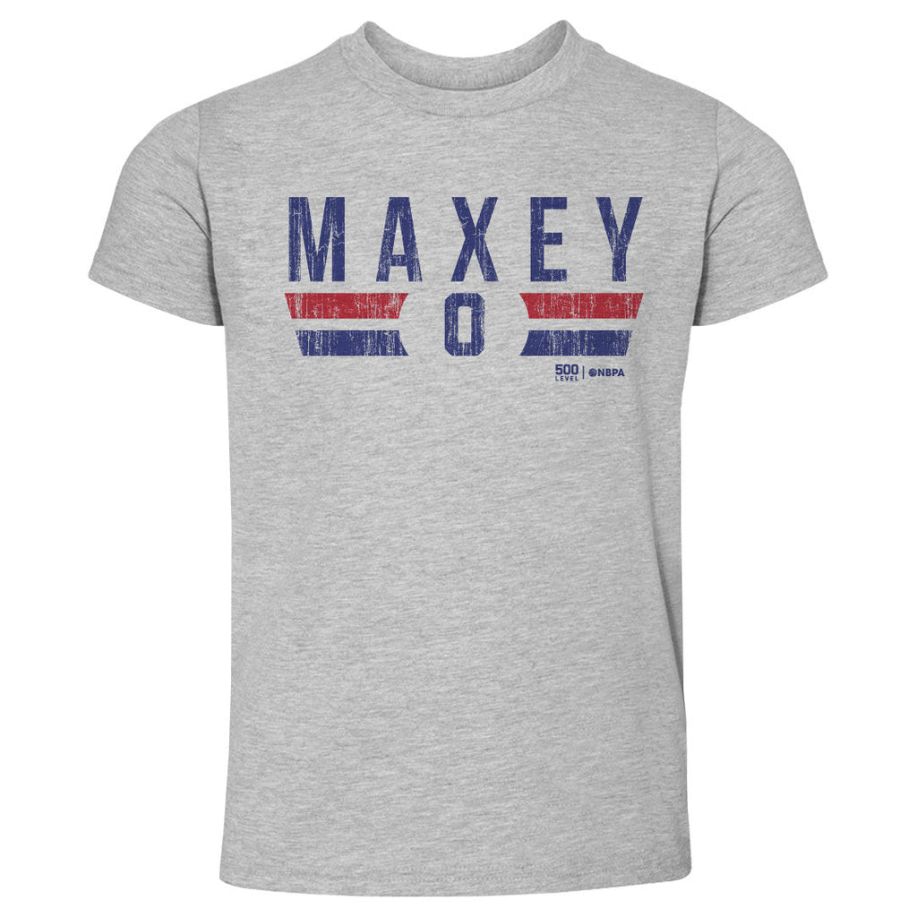 Tyrese Maxey Philadelphia 76ers Font