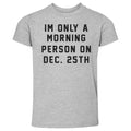 Christmas Morning Person On Christmas