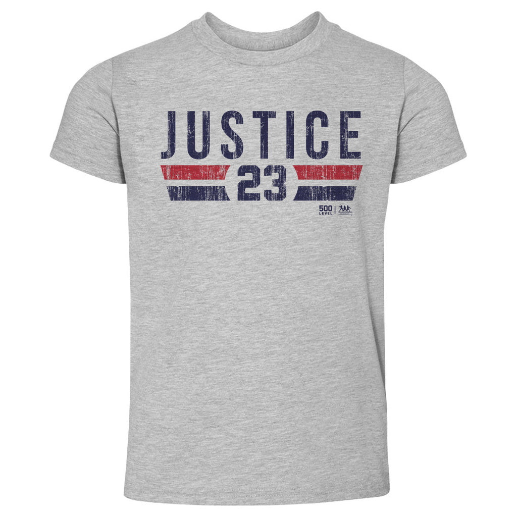 David Justice Atlanta Font