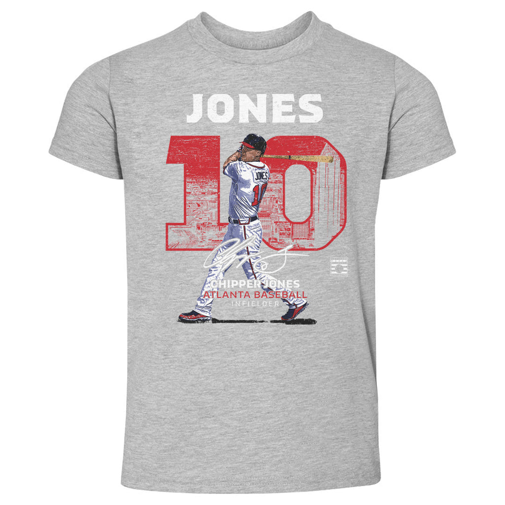 Chipper Jones Atlanta Throwback WHT