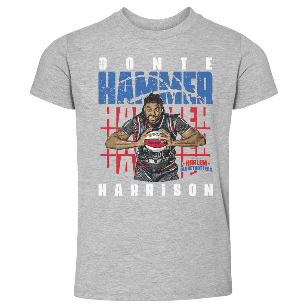 Hammer Harrison Harlem Globetrotters Pose WHT