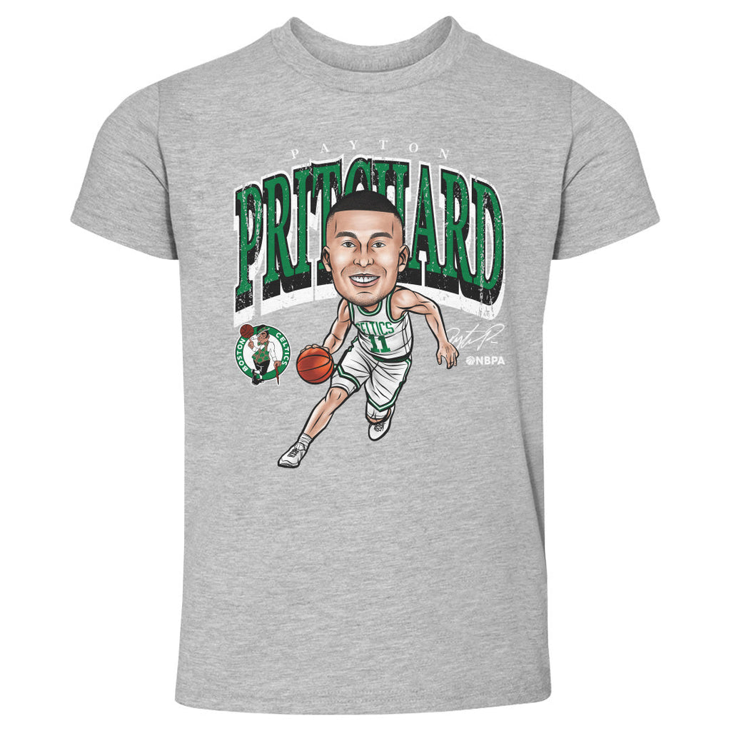 Payton Pritchard Boston Celtics Cartoon WHT
