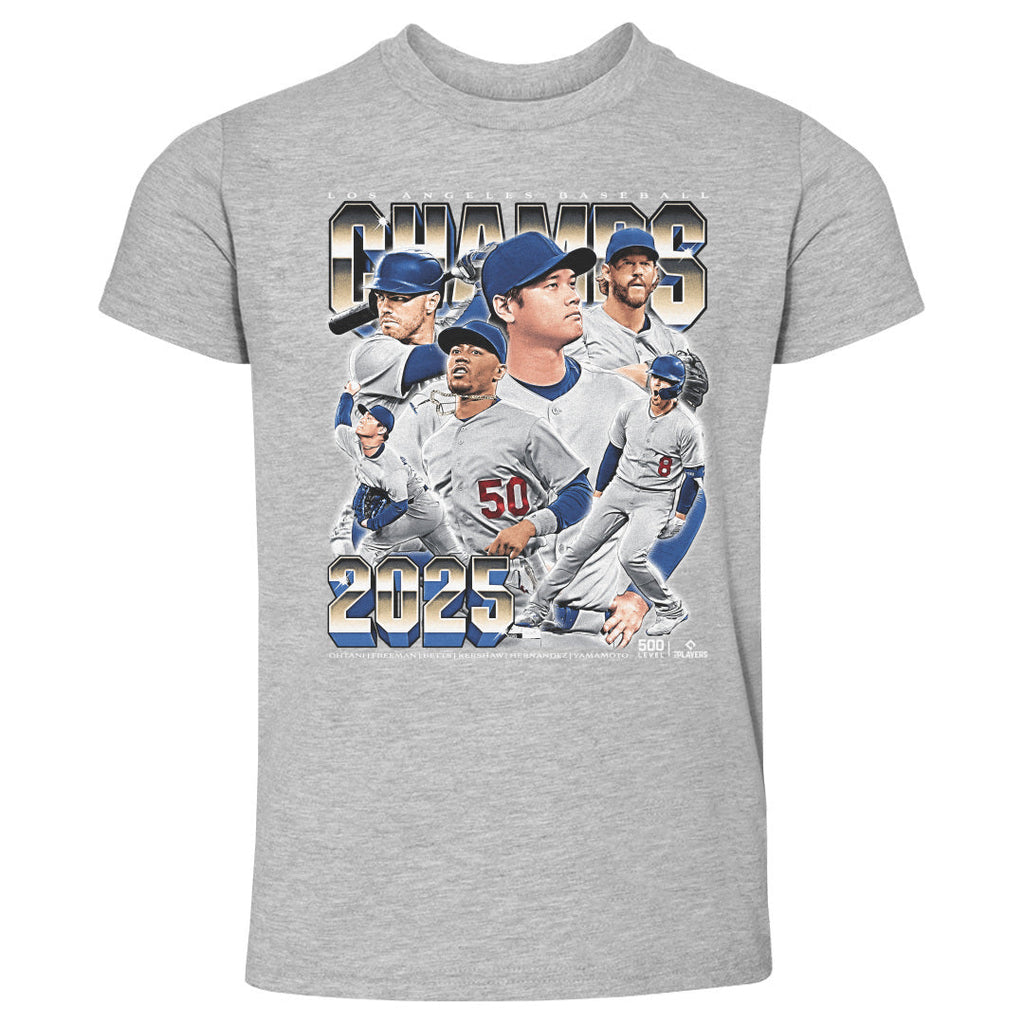 Los Angeles D Baseball 2025 Champs Vintage WHT