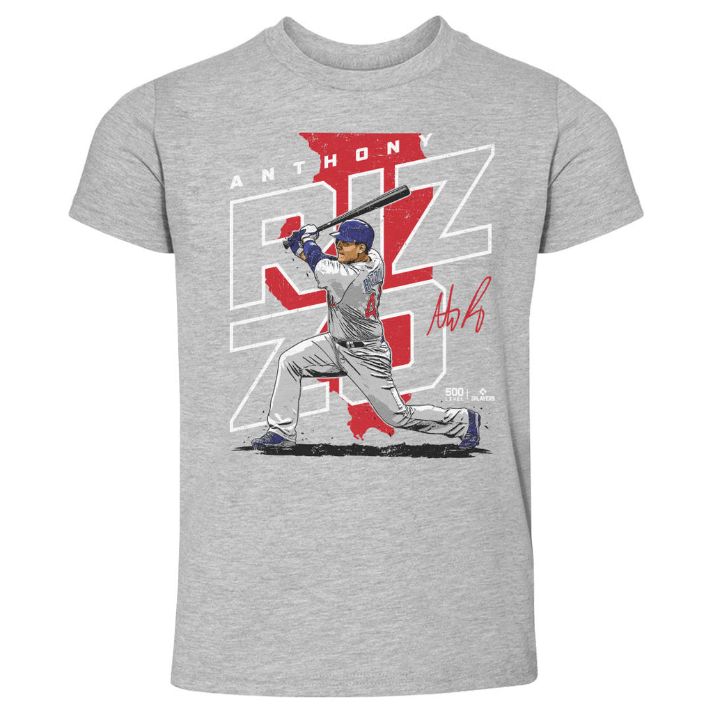 Anthony Rizzo Chicago C Player Map WHT