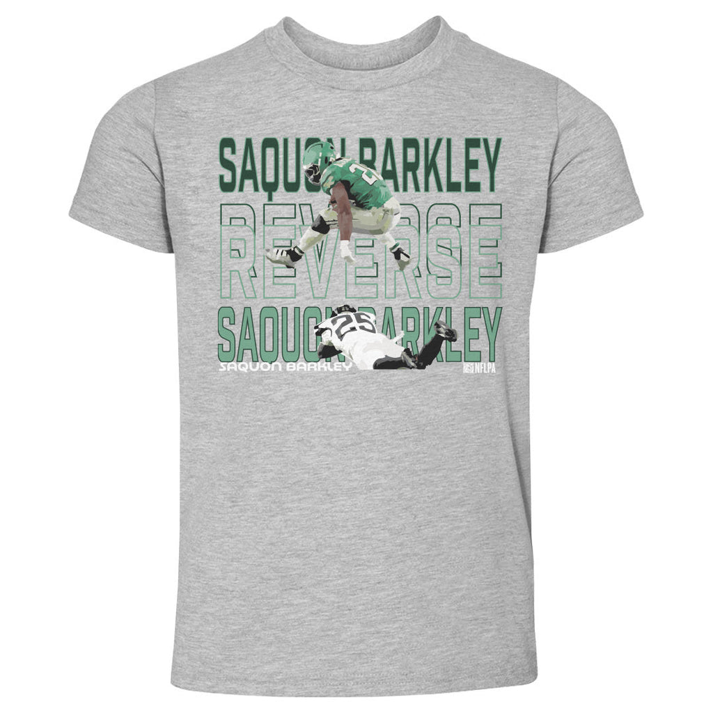 Saquon Barkley Philadelphia Hurdle WHT