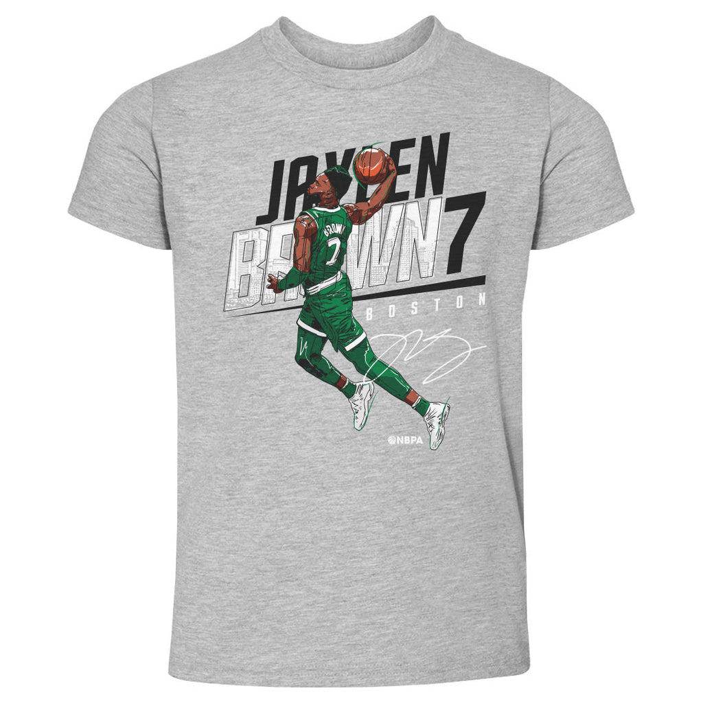 Jaylen Brown Slant K WHT