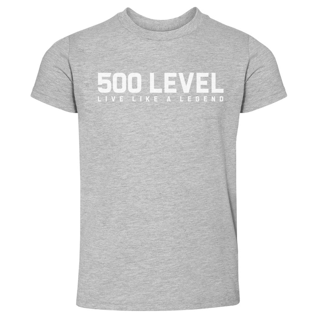 500 LEVEL Wordmark WHT
