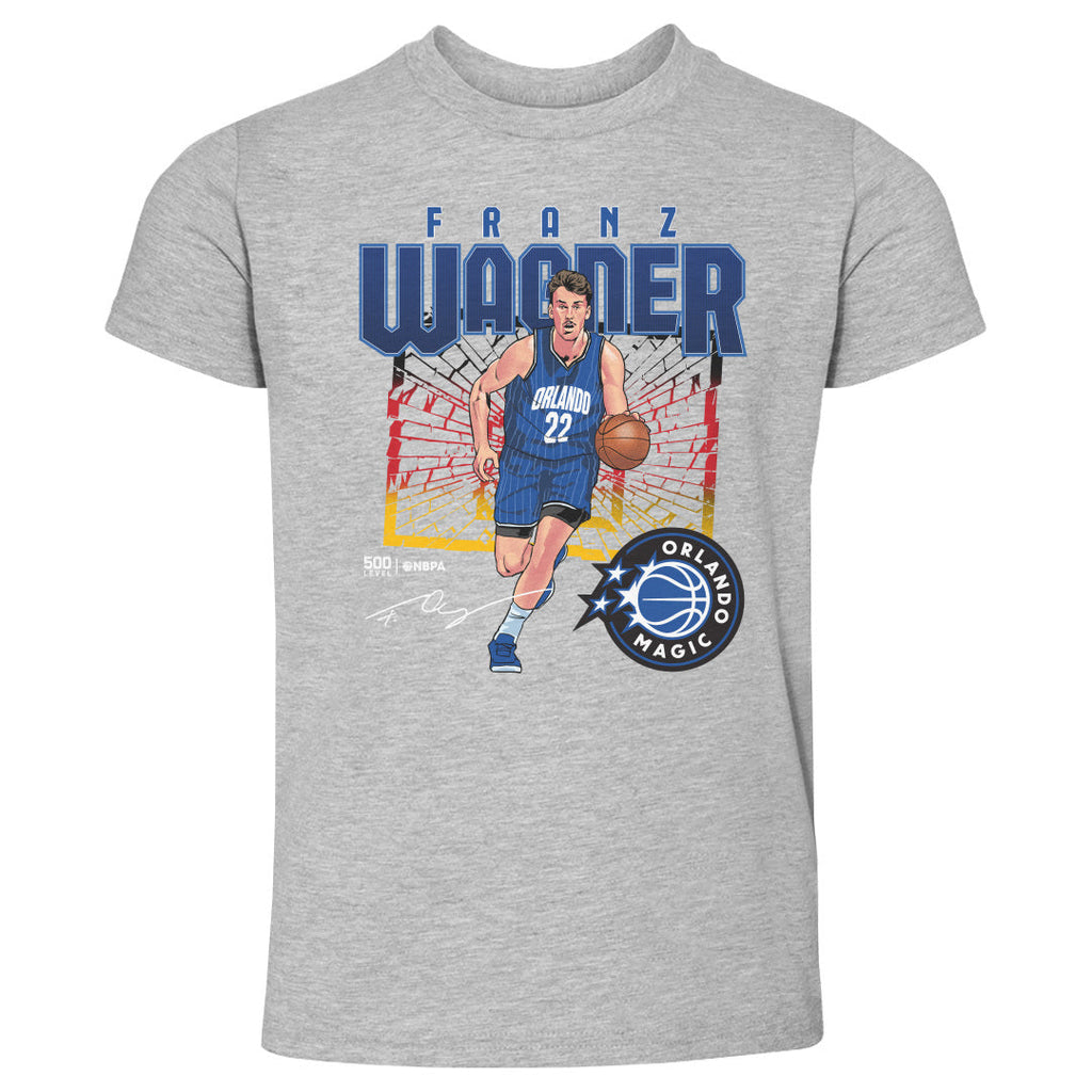 Franz Wagner Orlando Magic Shattered Flag WHT