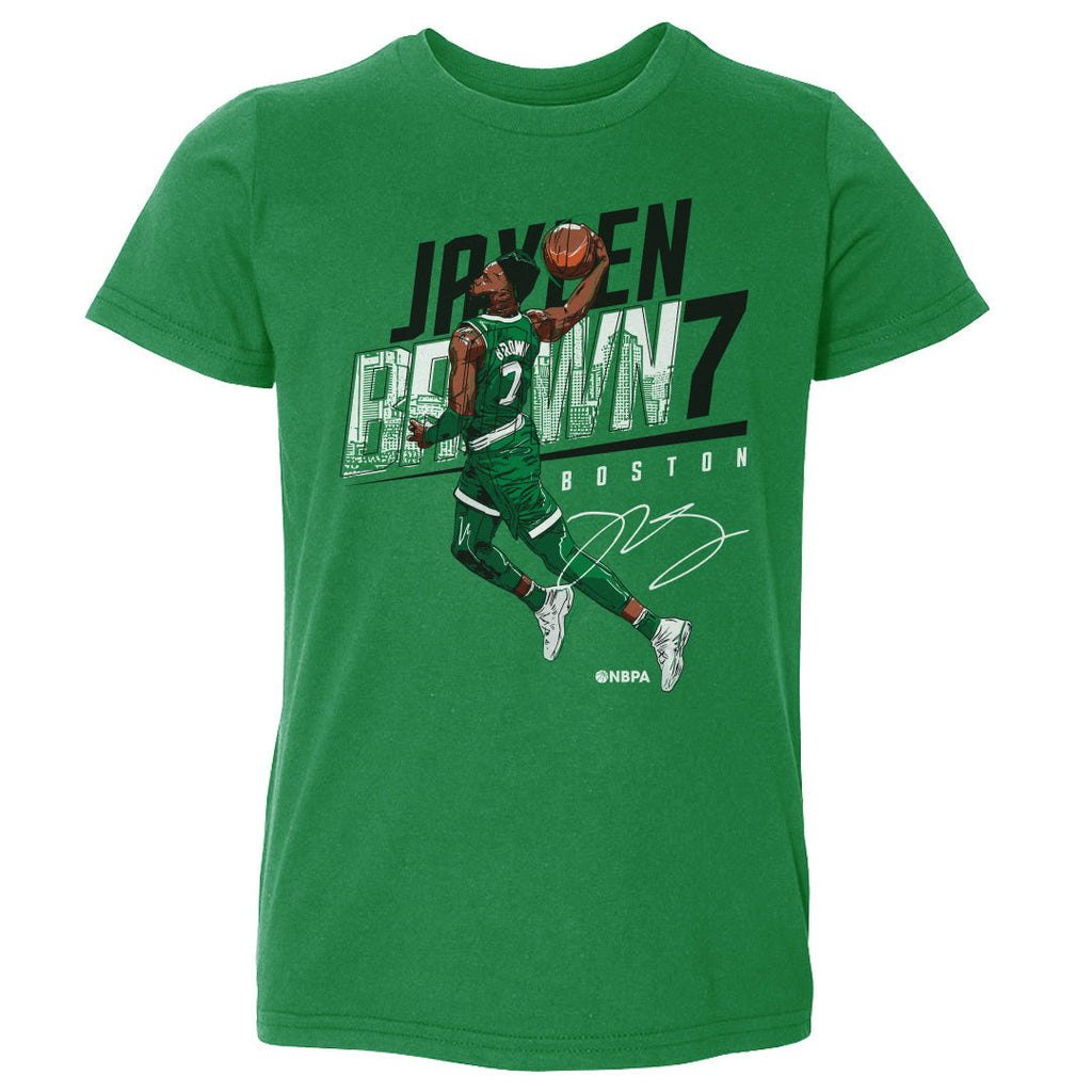 Jaylen Brown Slant K WHT