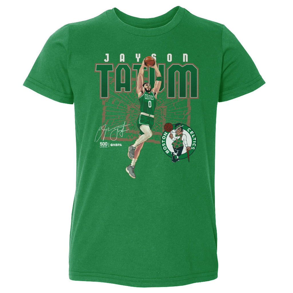 Jayson Tatum Boston Celtics Shattered WHT